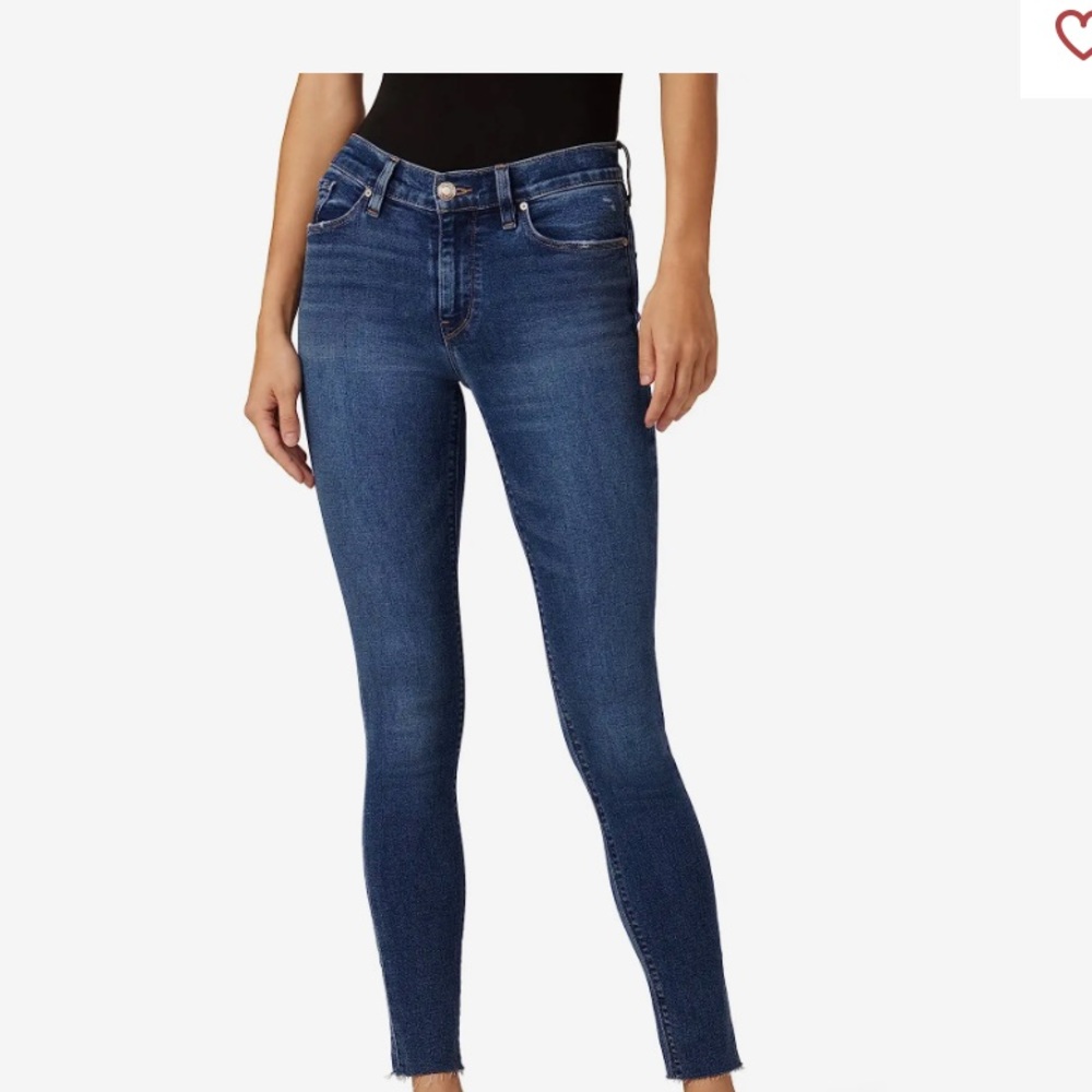 Hudson Jeans Nico‎ Mid-Rise Super Skinny Ankle in Lotus